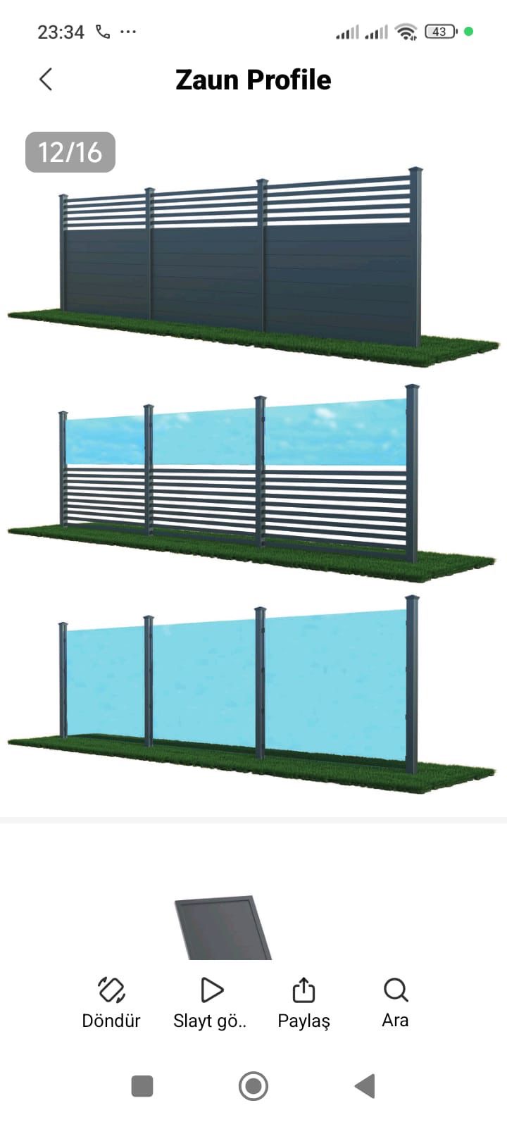 Modern residence with glass balustrade and horizontal metal railing